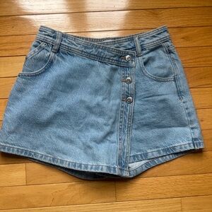 Zara Sky Blue Denim Apparel